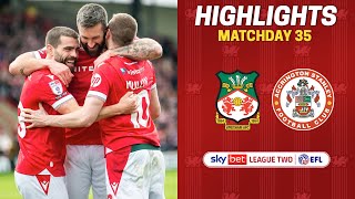 HIGHLIGHTS  Wrexham AFC vs Accrington Stanley [upl. by Karl]