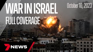 War between Israel amp Hamas Full Coverage  October 10 2023 [upl. by Farand]