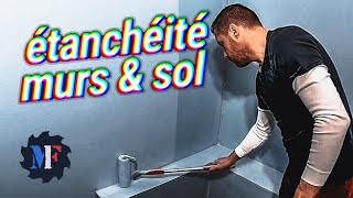 Je fais lETANCHEITE de la DOUCHE et BAIGNOIRE  Chantier Rénovation Suite Parentale Ep 10 [upl. by Asseram876]