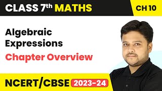 Algebraic Expressions  Chapter Overview  Class 7 Mathematics Chapter 10  CBSE NCERT [upl. by Christoffer]