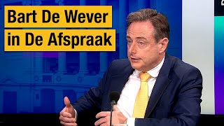 Bart De Wever in De Afspraak Op Vrijdag 1832022 [upl. by Korenblat995]