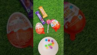 yummy 😋 kinder joy lollipop cartoon video with lots of candies chocolates amp jelly shorts ytshorts [upl. by Inaffyt800]