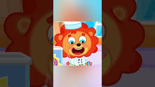 LionET  Play with Big Food Toys  Cartoon for Kids [upl. by Hebert]