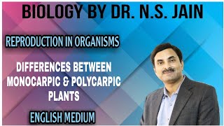 Differences between Monocarpic amp Polycarpic Plants Reproduction in Organisms  English Medium [upl. by Jollenta]