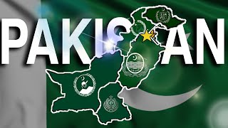 Provinces and territories of PAKISTAN explained [upl. by Dey225]