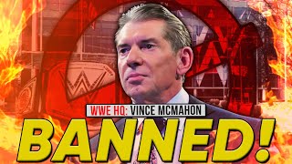 Vince McMahon BANNED From WWE HQ  AEW Fan BACKLASH Over MJF Merchandise [upl. by Nej]