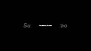 Chalo apna apna surname batao black 🖤 screen shorts ytshorts [upl. by Eidde]