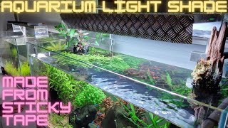 DIY Aquarium sticky tape light shade [upl. by Daisie]