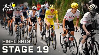 Tour de France 2024 Stage 19  EXTENDED HIGHLIGHTS  7192024  Cycling on NBC Sports [upl. by Eizeerb602]