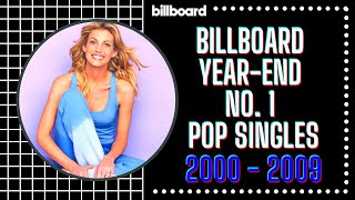 Billboard Year End No1 POP SINGLES  2000  2009 [upl. by Surbeck]