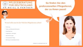 Mit diesen Tipps finden Sie den ambulanten Pflegedienst der zu Ihnen passt [upl. by Adis]