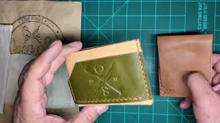 The Kam amp The Topsider Bifold LT Wallets by Open Sea Leather [upl. by Yrennalf]