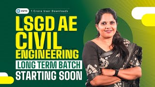 LSGD Assistant Engineer Long Term Gold Batch  Join Now  Limited Seats Only [upl. by Lyrret]