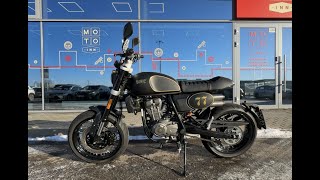 New Bluroc Tracker 125  Moto Inn  LT [upl. by Naltiac]