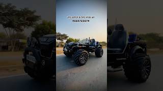 RAHUL JEEPS ALL TYPE OF OPEN MODIFIED JEEPS READY ON ORDER BASE DELIVERED ALL INDIA ☎️9588723574 [upl. by Bekelja]