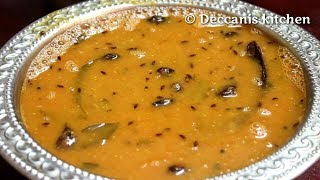 Hyderabadi Khatti dal recipe Authentic Hyderabadi khatti dal recipe [upl. by Ophelie]