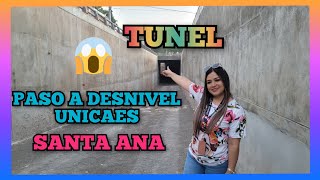 ¡¡ Míra  Ya Casi Terminado 🏗 🚧 EL TÚNEL Del Paso A Desnivel UNICAES • Santa Ana • El Salvador [upl. by Marysa]