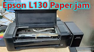 epson L130 printer paper jam problem fix [upl. by Craig243]