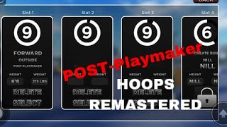 BEST POSTPlaymaker build Hoops Remastered ￼ [upl. by Blim]