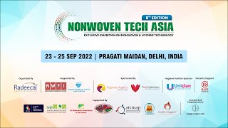 8th Non Woven Tech Asia  Day  1 Highlights  23  25 September Pragati Maidan Delhi [upl. by Ful]