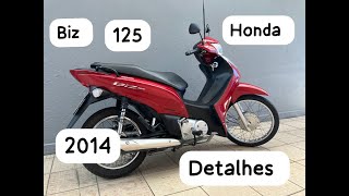 Mostrando a Honda Biz 125 ano 2014 Vermelha Detalhes hondabiz hondabiz125 motoneta [upl. by Nilrak912]