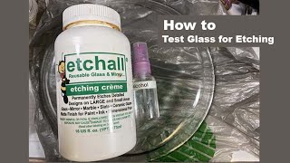 The Easiest Way To Test Glass For Etching [upl. by Dorcas]