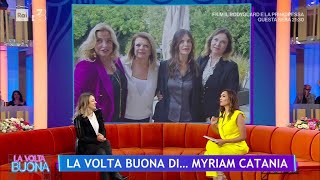 Myriam Catania mamma Rossella e la grande famiglia Izzo La Volta Buona 15052024 [upl. by Etnom]