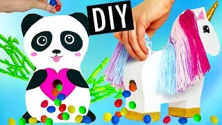 DISTRIBUTEURS DE BONBONS KAWAII LICORNE ET PANDA DIY [upl. by Norraj]