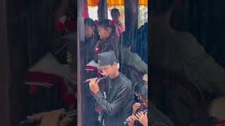 sirsaya hegu instrumental live in rainy day newari music travel panchebaja culture [upl. by Corel]