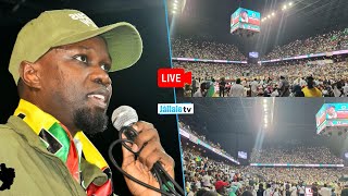 Direct • Giga meeting au Dakar Arena avec Ousmane Sonko [upl. by Annauqaj]