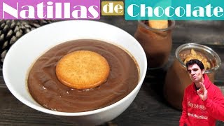 NATILLAS de CHOCOLATE 😍🍫😋MUY CREMOSAS fáciles y deliciosas Receta  340 [upl. by Lubeck922]