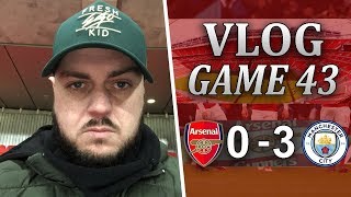 ARSENAL 0 v 3 MAN CITY  SACK WENGER TONIGHT  MATCHDAY VLOG [upl. by Tuchman]