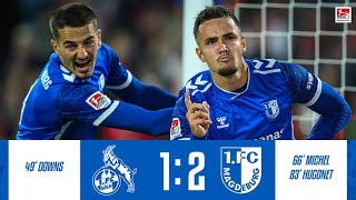 1 FC Köln  1 FC Magdeburg 12 Highlights 2 Bundesliga 202425 [upl. by Marjy]