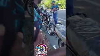 Rx 115 encendido con la mano motocross bikers smartphone [upl. by Ecirtahs366]