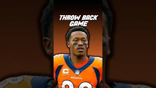 Denver Broncos Demaryius Thomas Throwback nfl broncos football nflteam broncosforlife shorts [upl. by Terhune834]