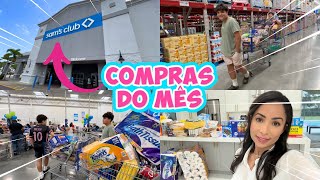 MINHAS COMPRAS DO MÊS NO SUPERMERCADO SAM’S  QUANTO GASTEI [upl. by Hekker844]