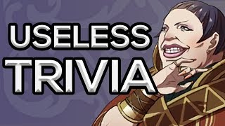 Useless Fire Emblem Trivia [upl. by Chappell617]