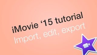 iMovie 2018 ook 2017 basis tutorial  Van import naar edit tot export NLDutch Tutorial [upl. by Kendry]