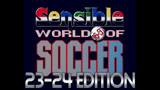 Sensible World Of Soccer 20232024  Database Update  Retro Gaming  Bringing SWOS back to life [upl. by Morganstein]