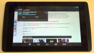 Nvidia Tegra Note 7 43 OTA Update [upl. by Meisel142]