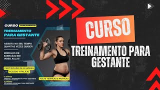 CURSO MUSCULAÇÃO PARA GESTANTE [upl. by Eisse901]