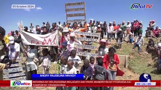 REAL NEWS  NY VAOVAO MARINA MIVANTANA 05 OKTOBRA 2024 Madagascar [upl. by Aitret]