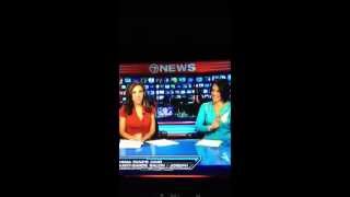 When she gets WHAT from her kids Live tv blooper WSVN Miami FL [upl. by Euqinor]