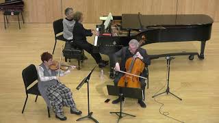 Brahms Trio in B Major opening [upl. by Kyriako]