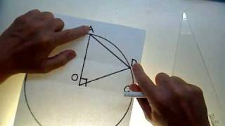 Classroom Activity Construct 30 and 60 degree angles [upl. by Neelahs9]