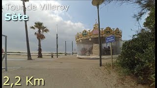 Tour du quartier Villeroy  Sète Vélo marche course à pied [upl. by Getter728]