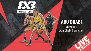 RE LIVE  FIBA 3x3 World Tour Abu Dhabi 2024  Finals [upl. by Esenej]