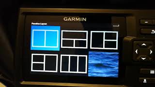 Garmin Striker 5cv Creating combo split screen views [upl. by Ytitsahc]