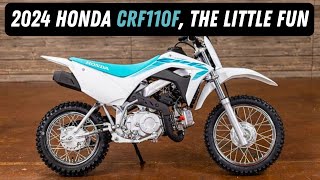 2024 Honda CRF110F Is The Ideal Stepping Stone For Your Youngster It’s The Perfect Upgrade [upl. by Leihcey]