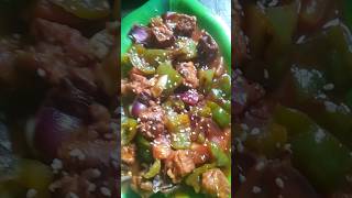 chili paneer recipechilipaneer chilipannerrecipeyummyfood youtubeshorts tastyrecipeyummyshorts [upl. by Einial]